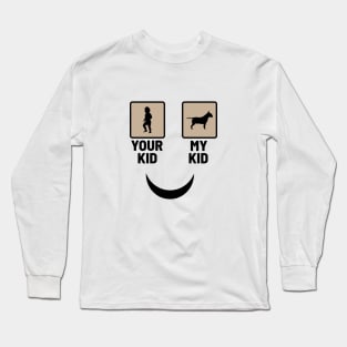 Funny Bull Terrier Long Sleeve T-Shirt